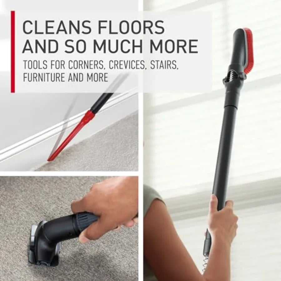 SHXI WindTunnel Cord Rewind Pro Bagless Upright Vacuum for Carpets and Floors