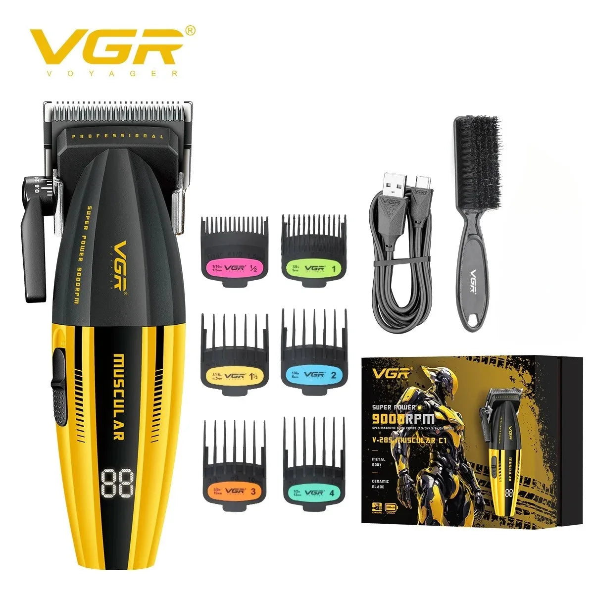 VGRC Hair Trimmer Pro Clippers Electric Set V-285 Kit