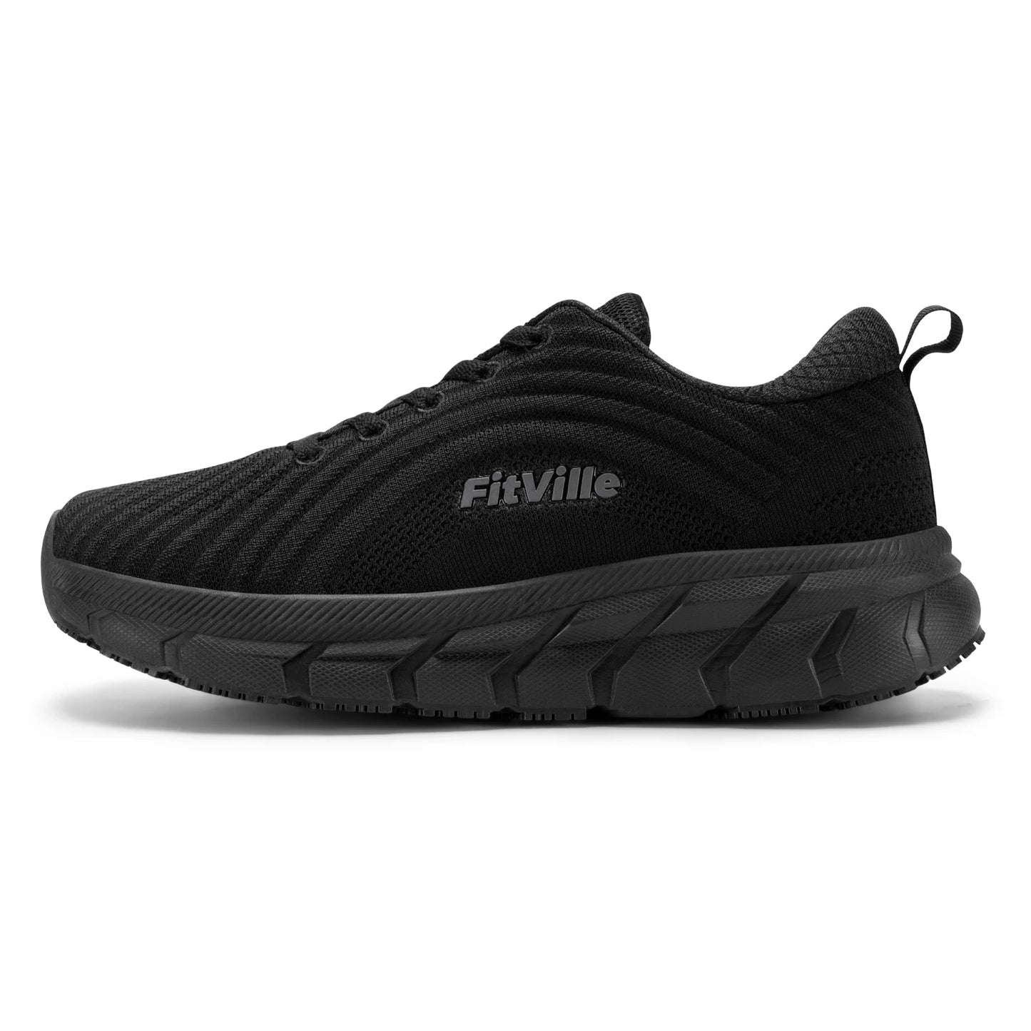 Fittington Wide Toe Women's Sport Shoes With Arch Support