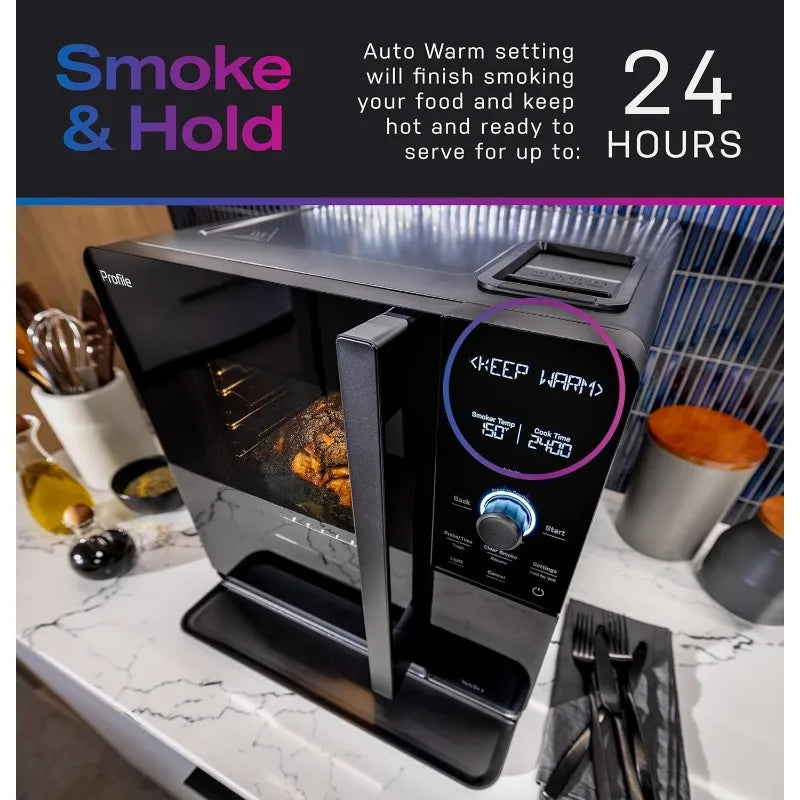 Smart Indoor Pellet Smoker With WiFi And Active Smoke Filtration