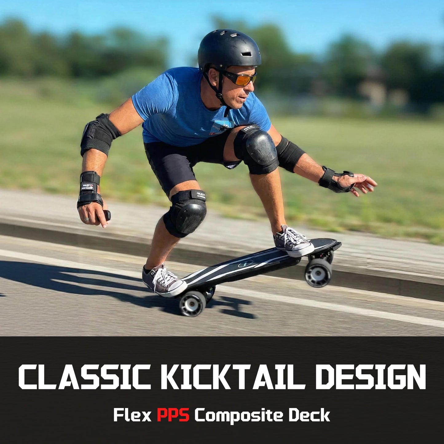 Maxfind Cyber Mini X Belt Driven Portable Electric Skateboard