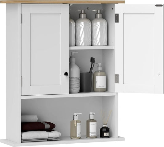 Bathroom Wall Cabinet Mounted Medicine Cabinet With Adjustable Shelf