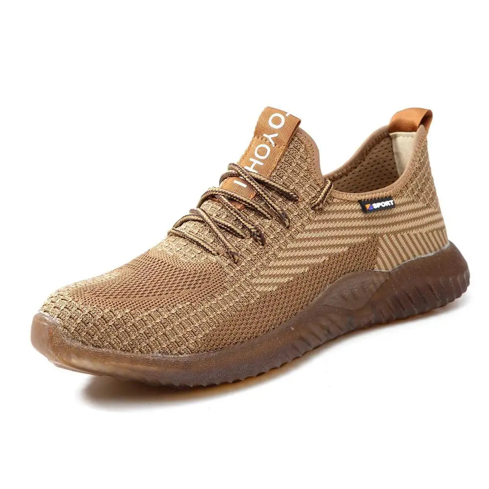 SUADEX Men Steel Toe Safety Work Shoes Breathable Antislip