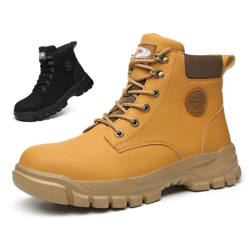 NAIKA Unisex Steel Toe Safety Shoes Anti Smash Piercing Breathable