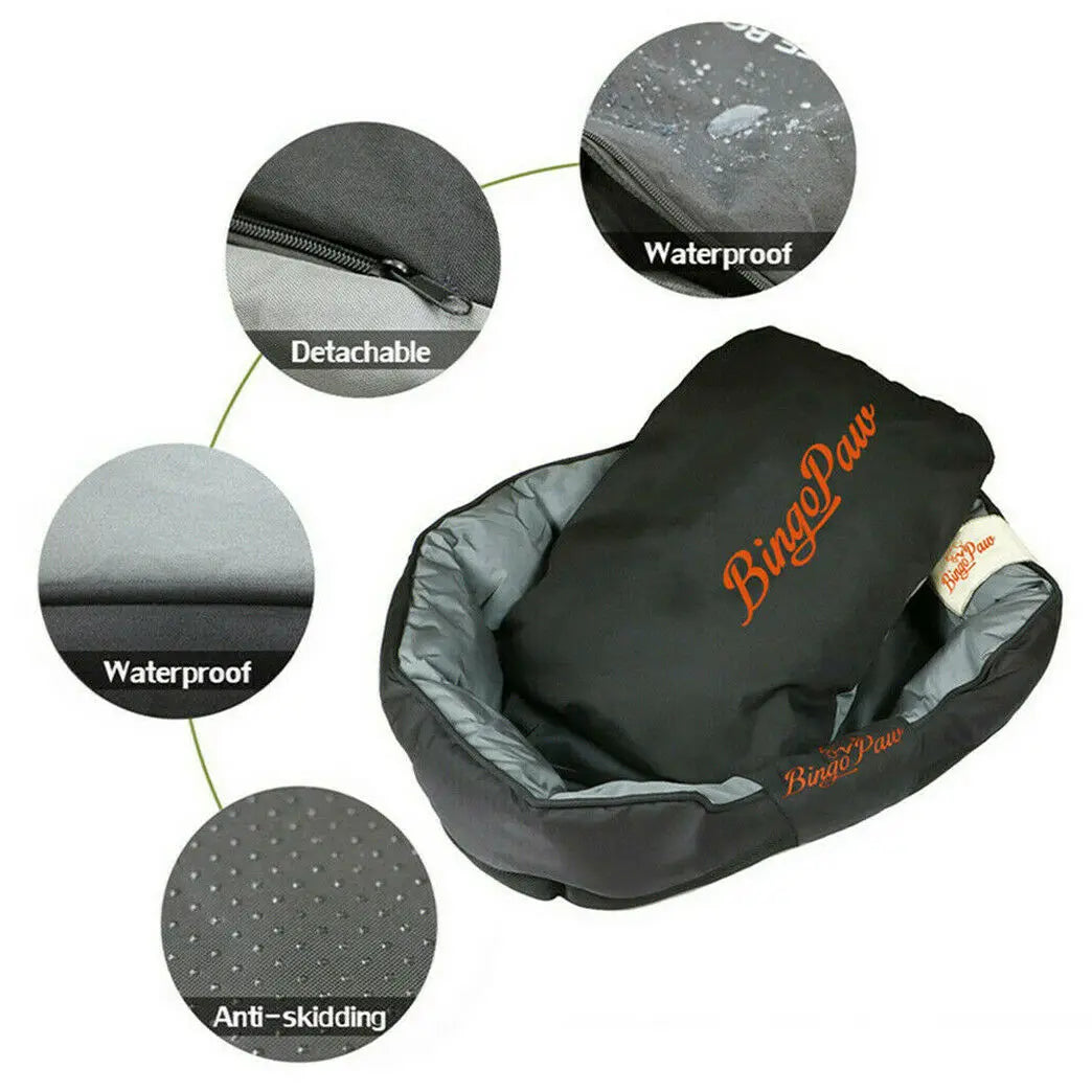 BINGOPAW Waterproof Orthopedic Sofa Dog Bed Comfort