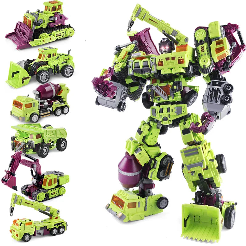 Jer Wu NBK Transformation Robot KO G1 Devastator Action Figure