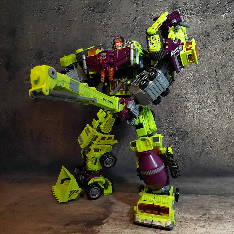 Jer Wu NBK Transformation Robot KO G1 Devastator Action Figure
