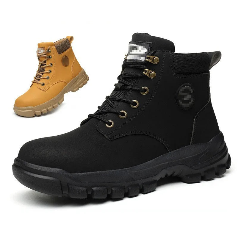 NAIKA Unisex Steel Toe Safety Shoes Anti Smash Piercing Breathable