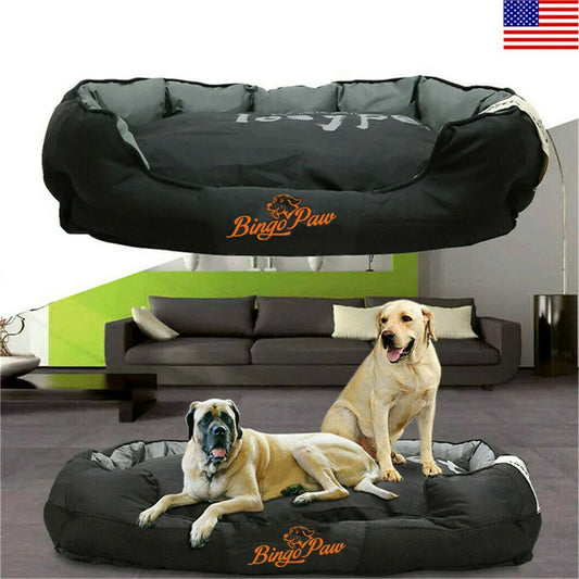 BINGOPAW Waterproof Orthopedic Sofa Dog Bed Comfort