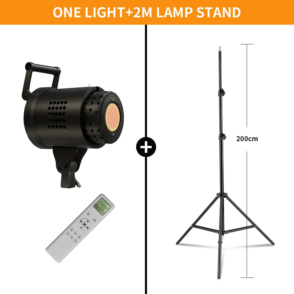 SH Softbox Photography Lighting Kit With E27 Bulb Bowens Tripod