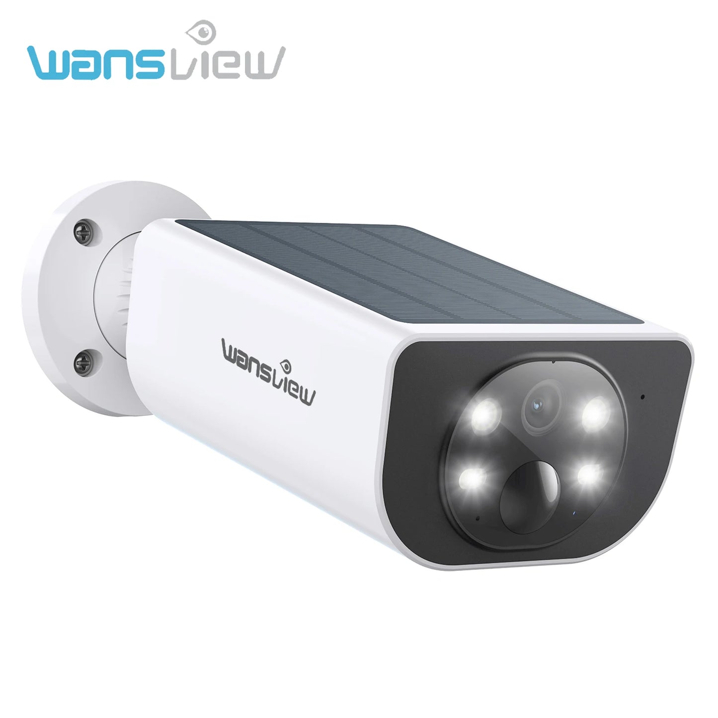 Wansview 2K Solar Outdoor Camera Wireless Night Vision