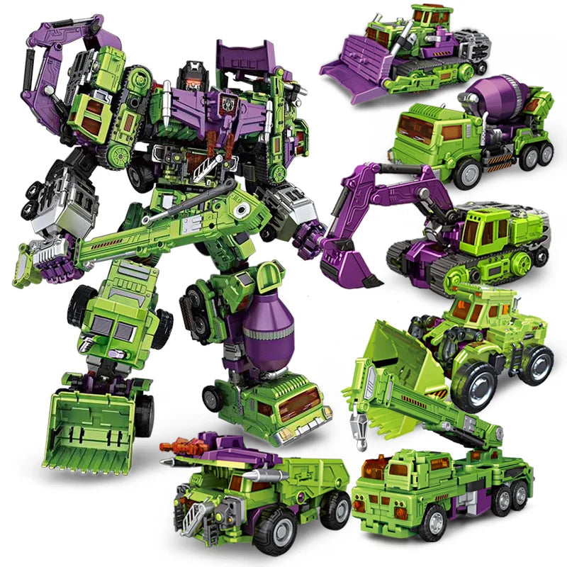Jer Wu NBK Transformation Robot KO G1 Devastator Action Figure
