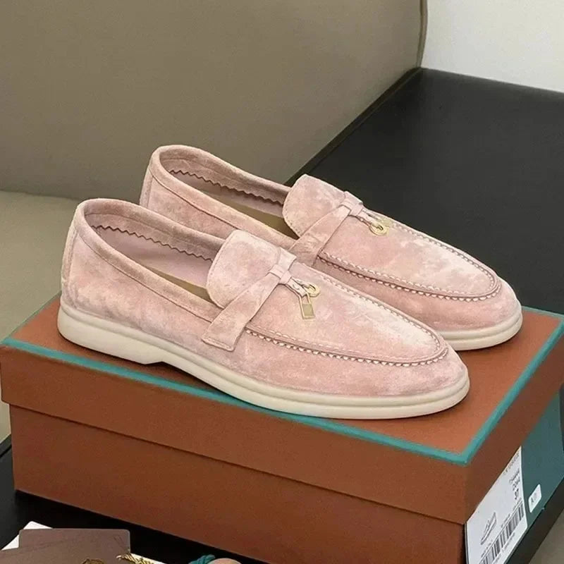 NONE Vintage Shoes Flat Heel Mocasines For Women And Men