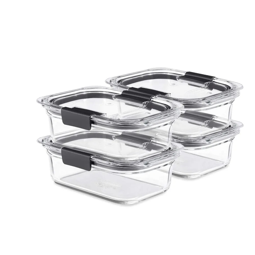 Premium Glass Food Storage Containers BPA Free Leak Proof