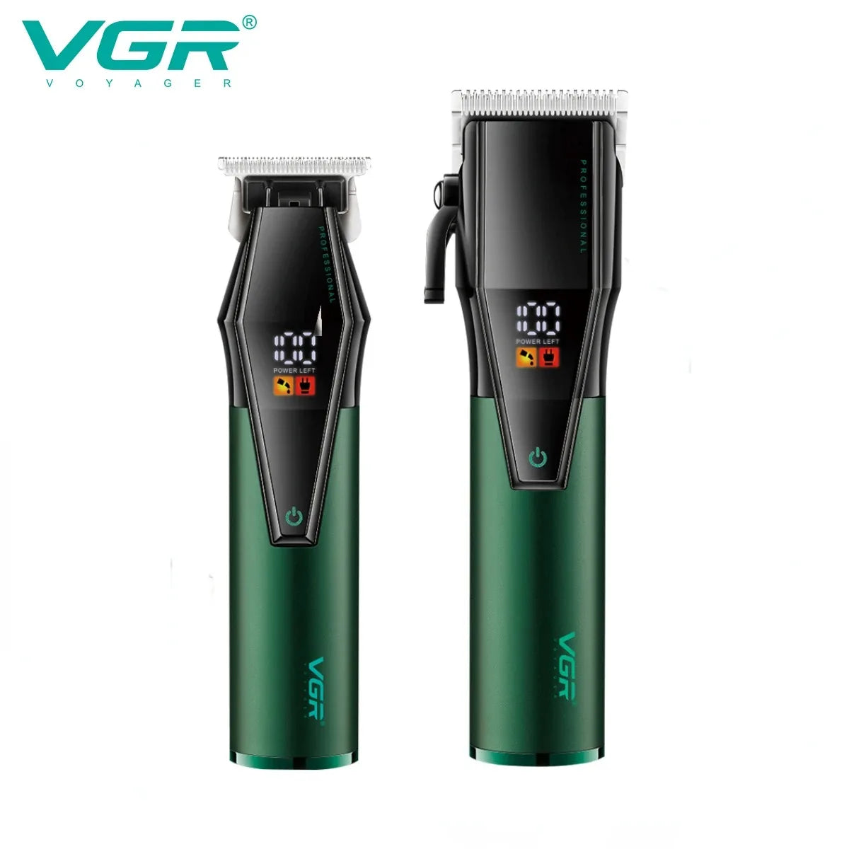 VGR Hair Trimmer Pro Barber Clipper Adjustable V677 For Men