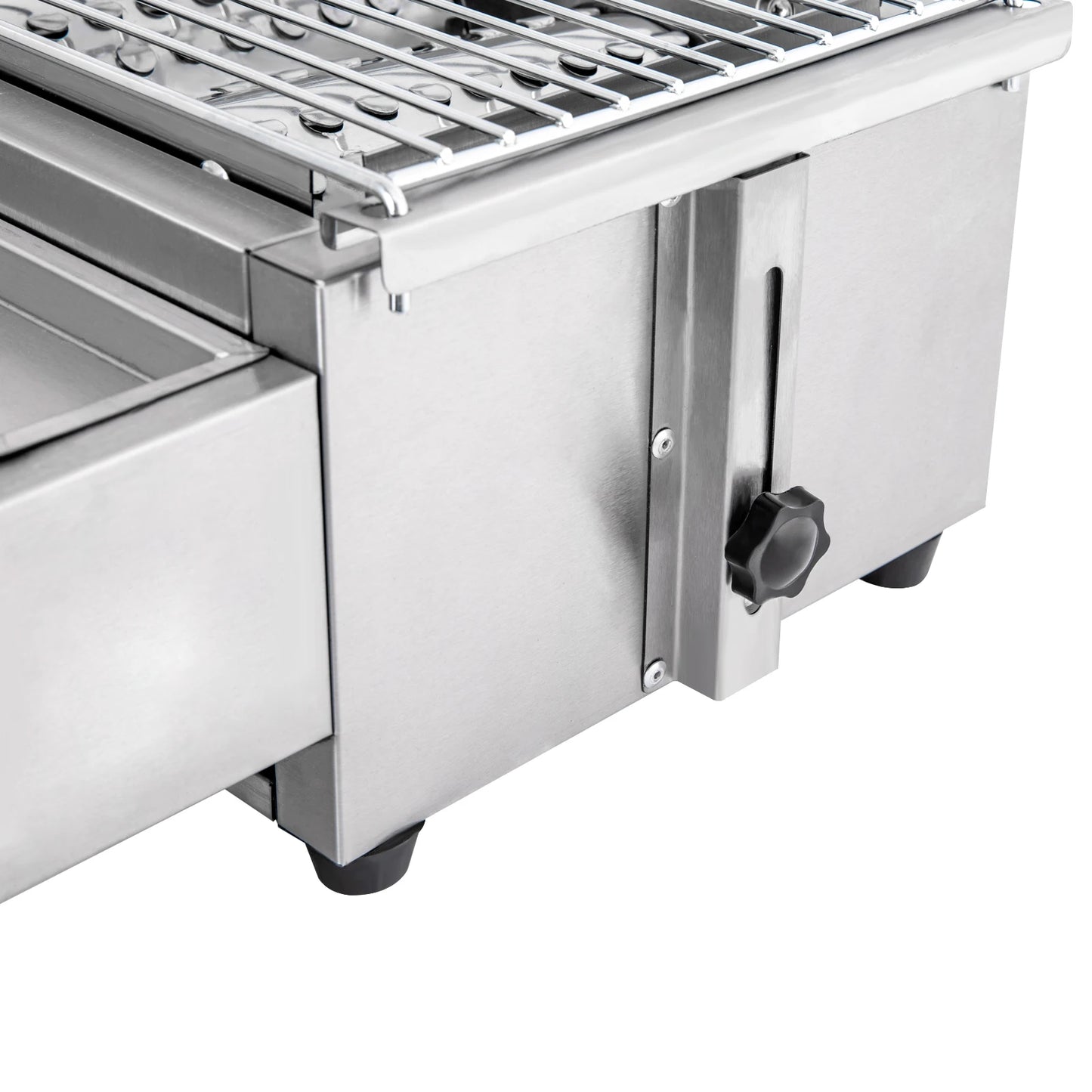 Stainless Steel Smokeless Portable 4 Burner Propane Tabletop Gas Grill