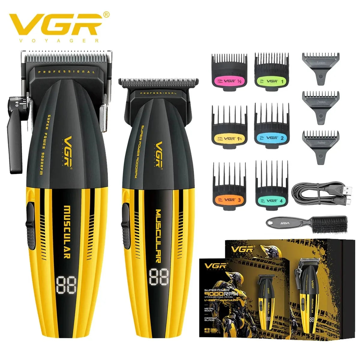 VGRC Hair Trimmer Pro Clippers Electric Set V-285 Kit