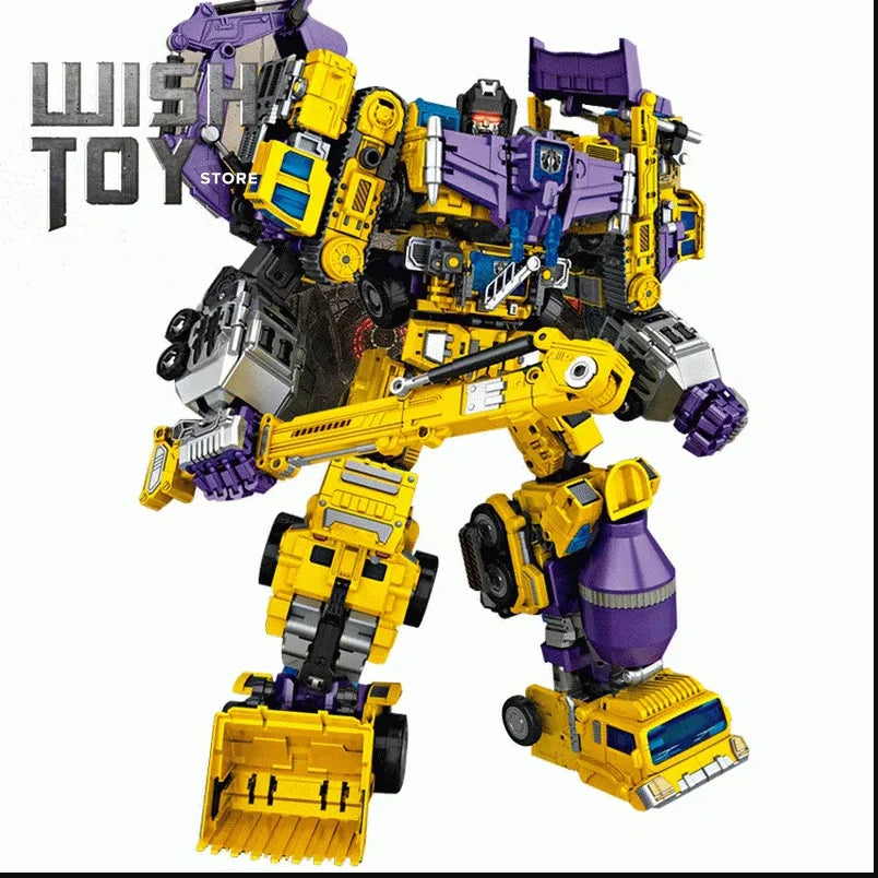 Jer Wu NBK Transformation Robot KO G1 Devastator Action Figure