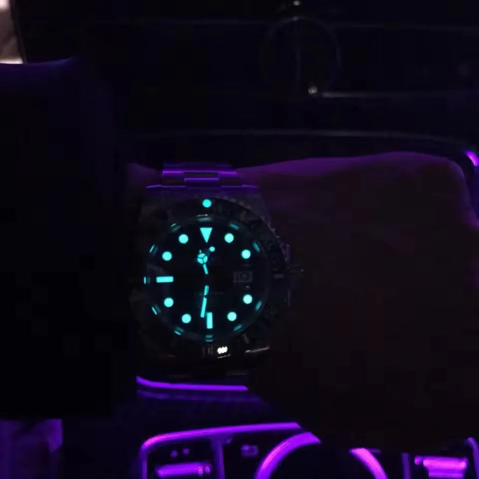 Pagani Design Luxury Automatic Mechanical Mens Wristwatch Stainless Steel