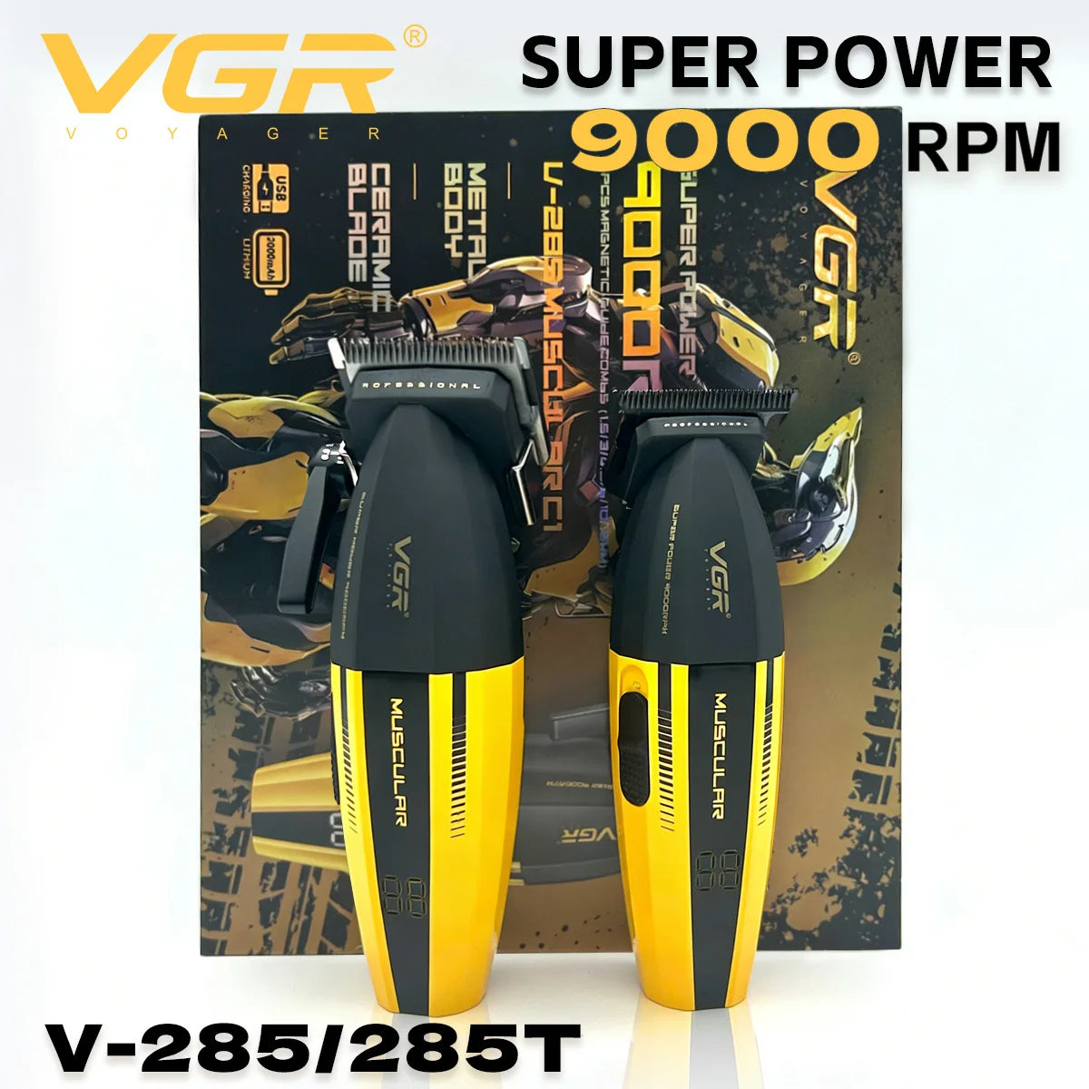 VGRC Hair Trimmer Pro Clippers Electric Set V-285 Kit