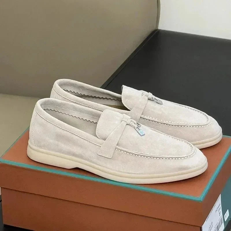 NONE Vintage Shoes Flat Heel Mocasines For Women And Men