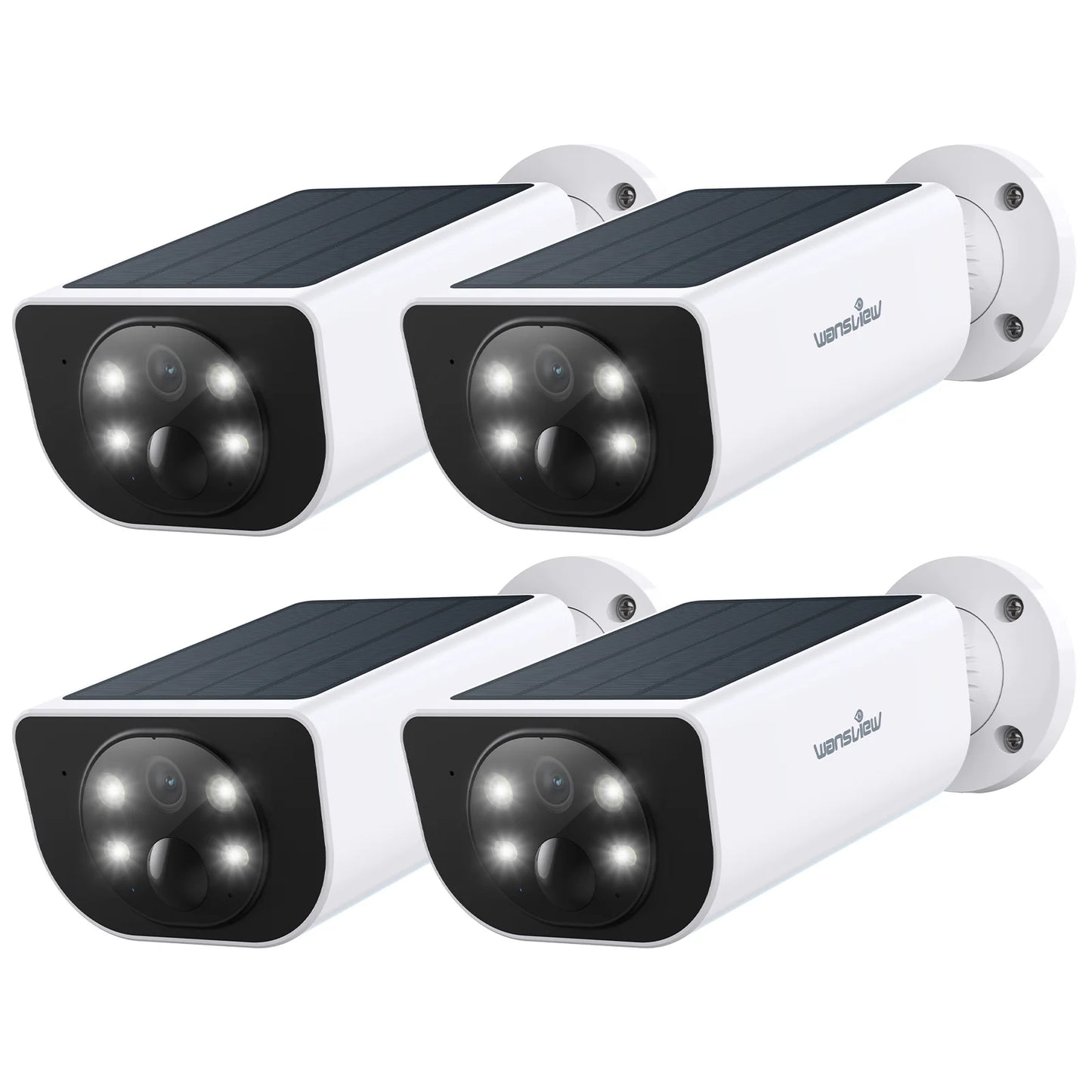 Wansview 2K Solar Outdoor Camera Wireless Night Vision