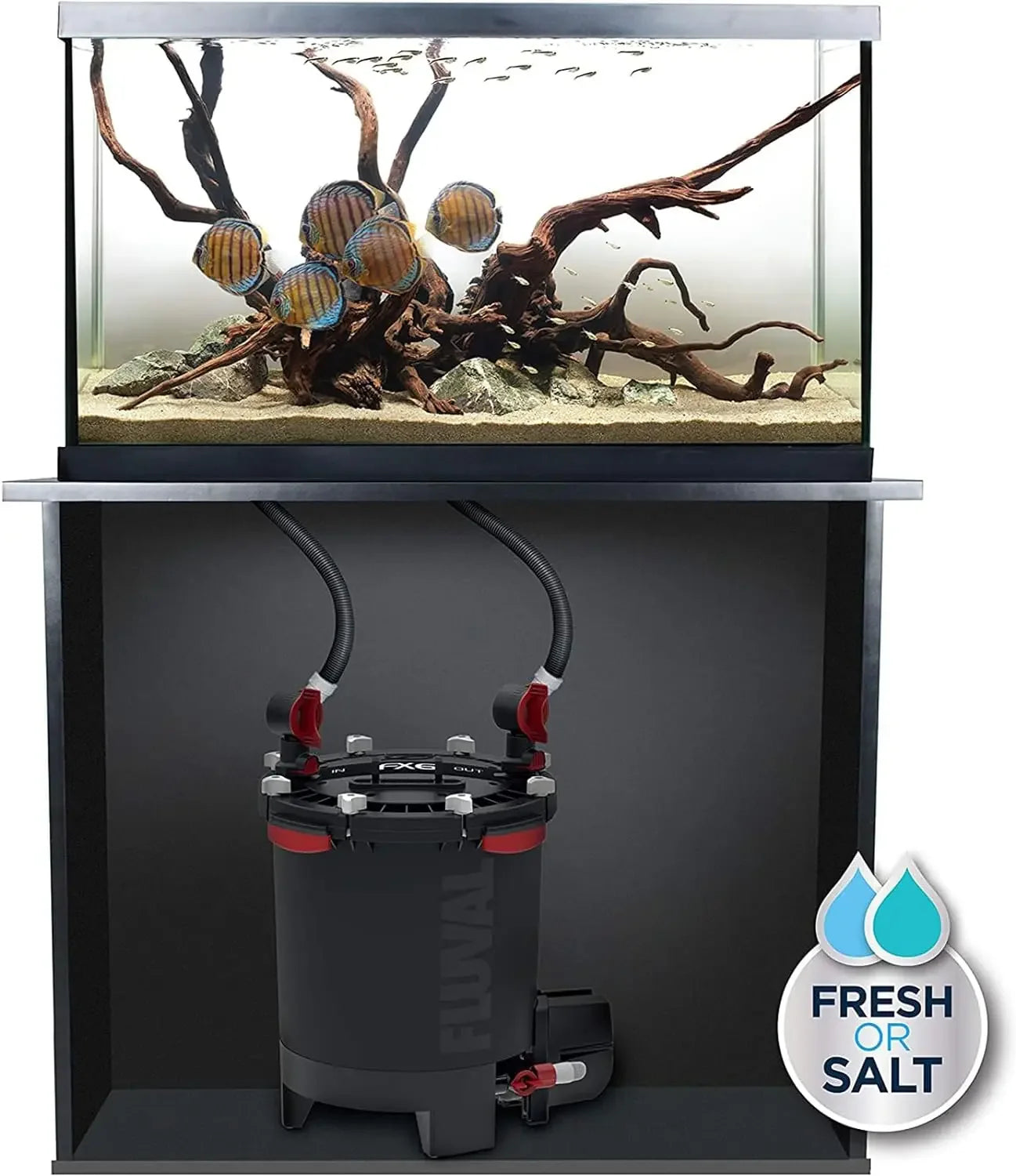 Luval FX6 High Performance Aquarium Canister Filter