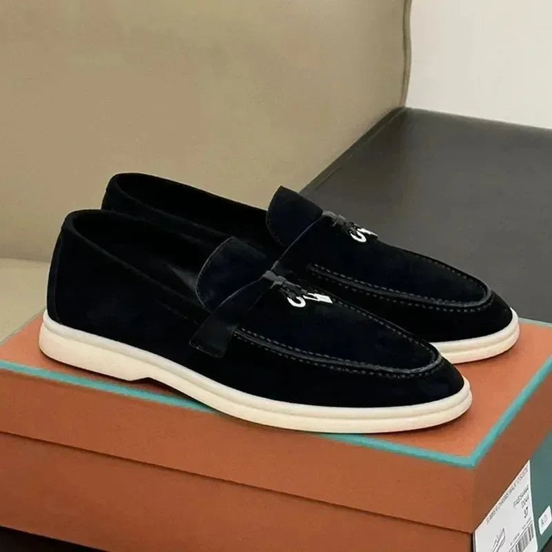 NONE Vintage Shoes Flat Heel Mocasines For Women And Men