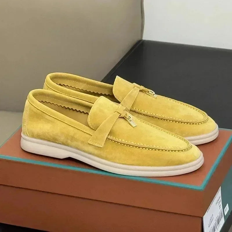 NONE Vintage Shoes Flat Heel Mocasines For Women And Men
