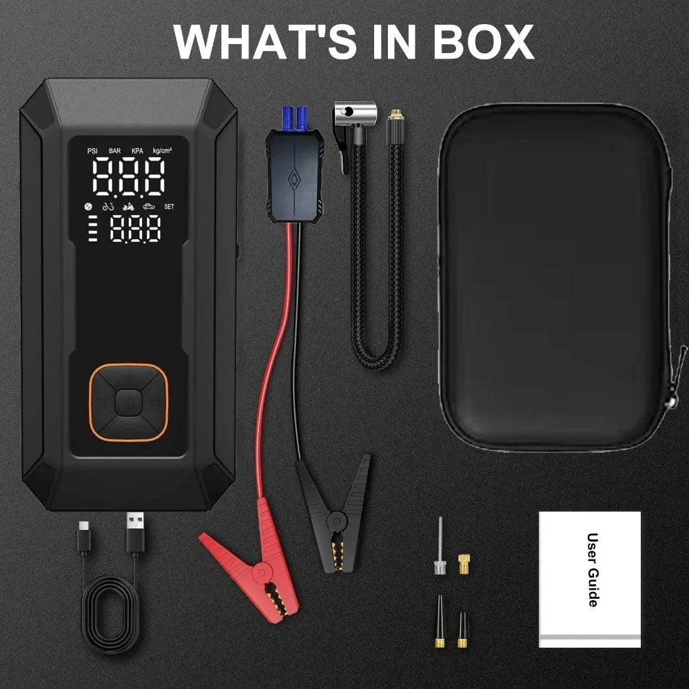 YINGBOOST Car Jump Starter With Air Pump 4000A 150 PSI