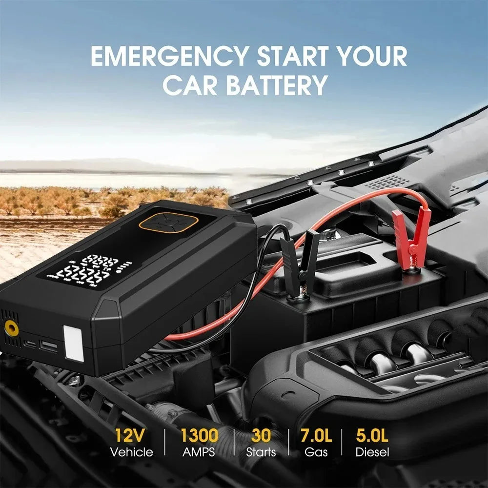 YINGBOOST Car Jump Starter With Air Pump 4000A 150 PSI