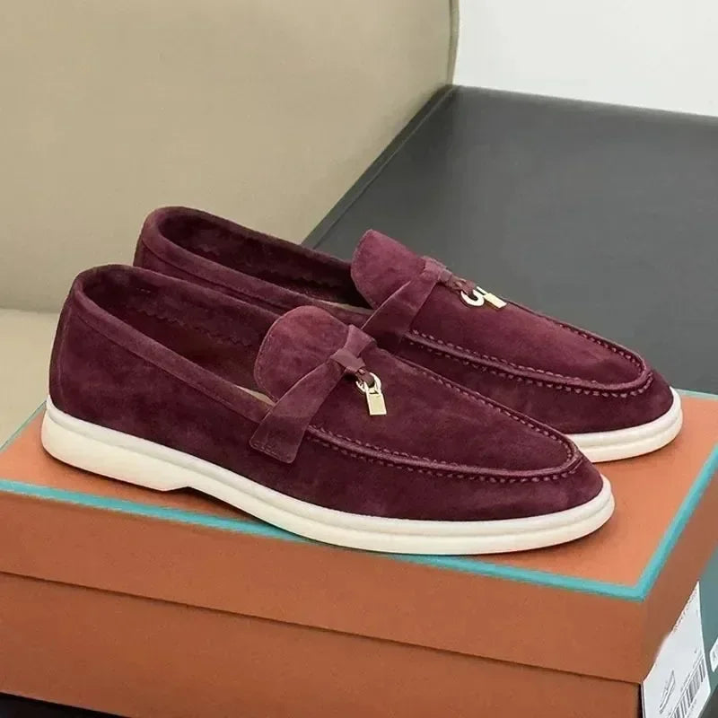 NONE Vintage Shoes Flat Heel Mocasines For Women And Men