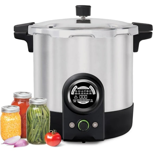 Digital Pressure Canner For Safe Home Canning With Automatic Controls