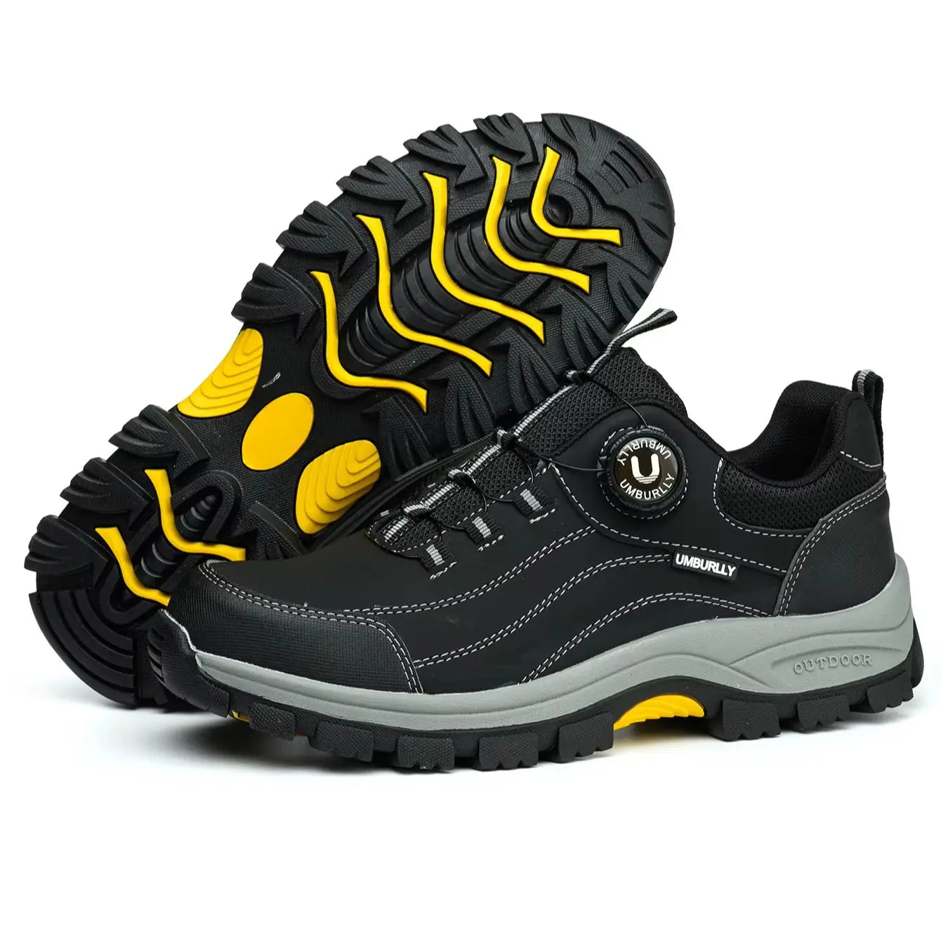 Men's Steel Toe Safety Shoes Puncture Resistant Lightweight Upper