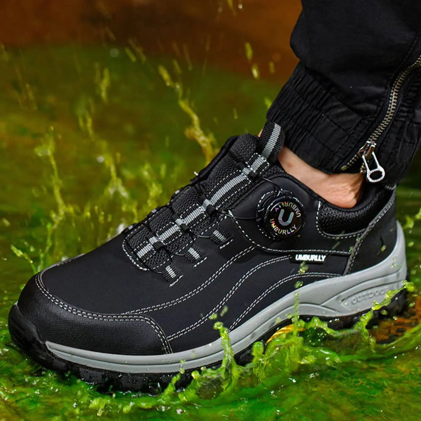 Men's Steel Toe Safety Shoes Puncture Resistant Lightweight Upper