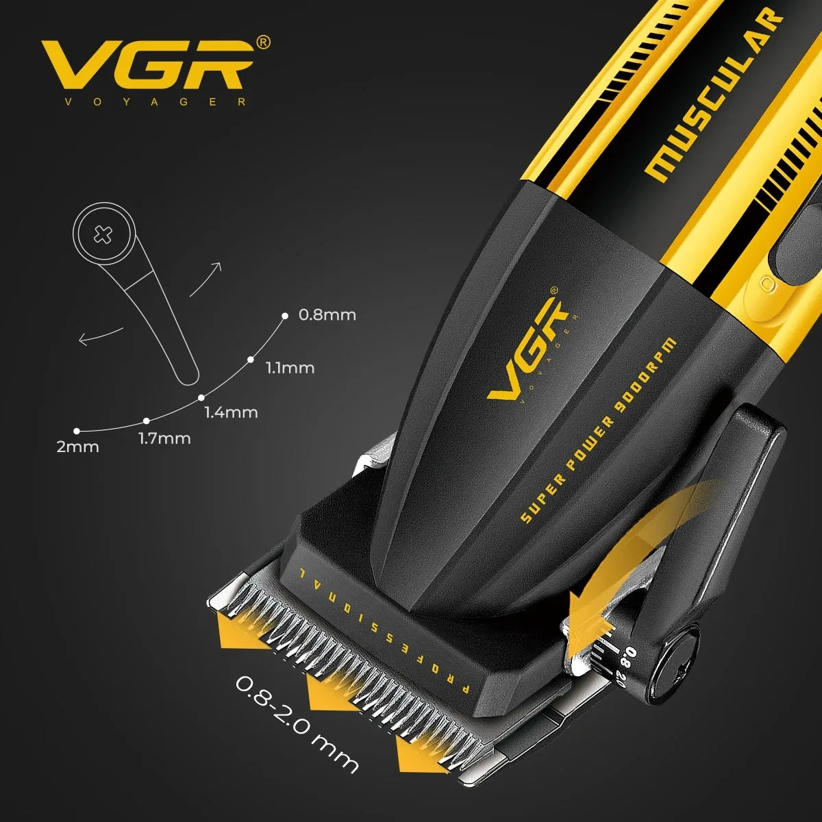 VGRC Hair Trimmer Pro Clippers Electric Set V-285 Kit