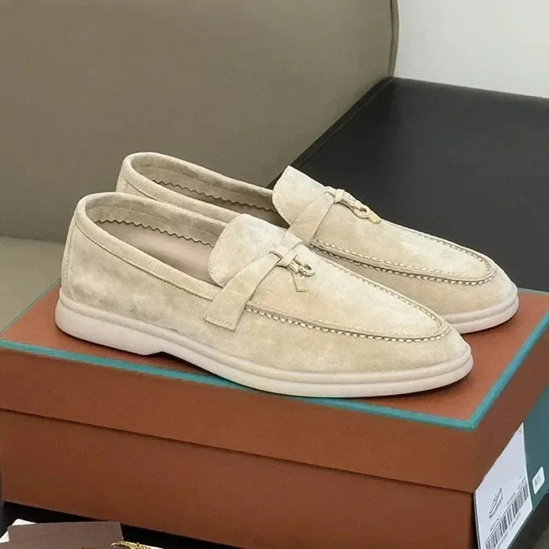 NONE Vintage Shoes Flat Heel Mocasines For Women And Men