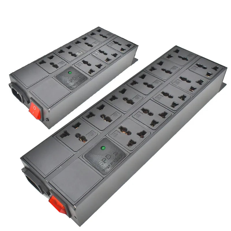 Strider Rui C14 Port PDU Power Strip Surge Protection