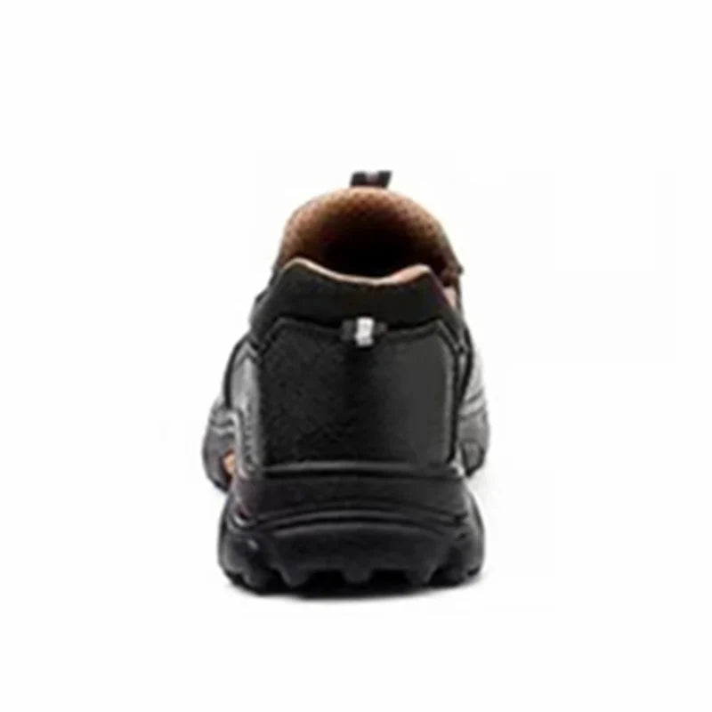 Mens Composite Toe Work Boots With Metatarsal Guard Waterproof