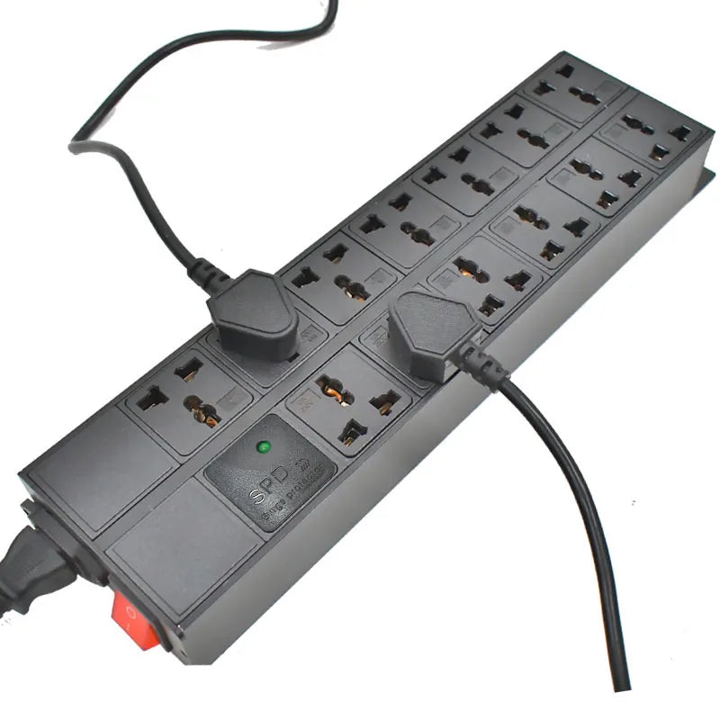Strider Rui C14 Port PDU Power Strip Surge Protection